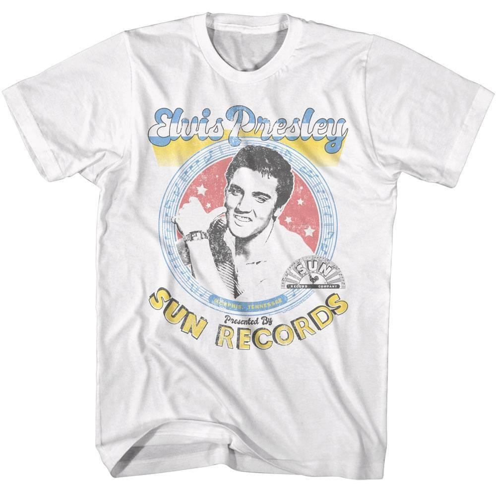 Elvis Presley Presented By Sun Records Unisex T Shirt